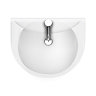 Cove 530mm Basin 1TH with Pedestal  Feature Large Image
