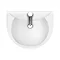 Cove 530mm Basin 1TH with Pedestal  Feature Large Image
