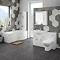 Cove Bathroom Suite with B-Shaped Shower Bath Large Image