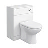 Cove 600mm BTW Toilet Unit Inc. Cistern + Soft Close Seat (Depth 300mm) Large Image