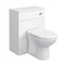 Cove 600mm BTW Toilet Unit Inc. Cistern + Soft Close Seat (Depth 300mm) Large Image