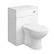 Cove 600mm BTW Toilet Unit Inc. Cistern + Soft Close Seat (Depth 330mm) Large Image