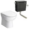 Cove 500mm BTW Toilet Unit Inc. Cistern + Soft Close Seat (Depth 330mm)  Feature Large Image