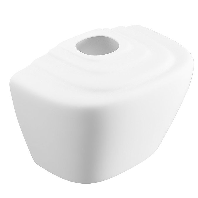 Cove Exposed Urinal Pack with 2 x 400mm Urinal Bowls + Ceramic Cistern  Feature Large Image