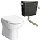 Cove Light Grey 500x300mm BTW Toilet Unit Inc. Cistern + Soft Close Seat  Profile Large Image