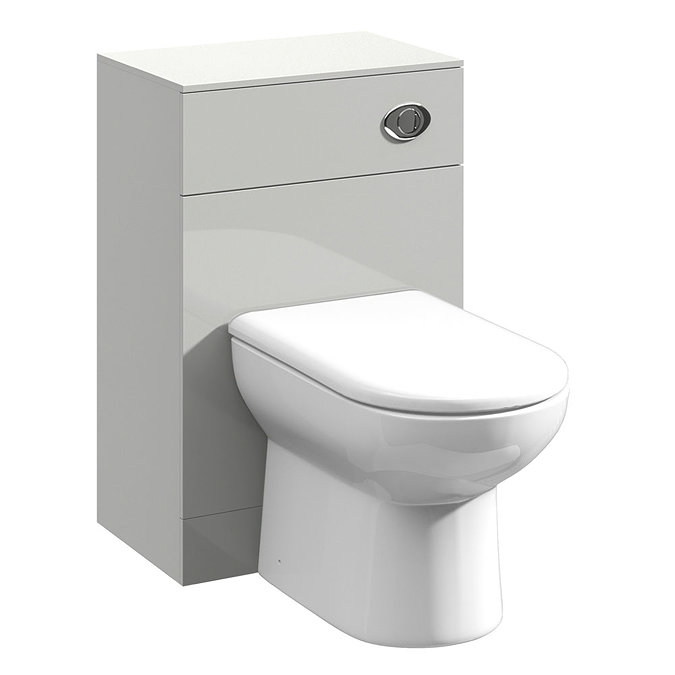 Cove Light Grey 500x330mm WC Unit Large Image