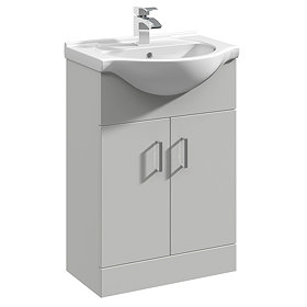 Cove Light Grey 550mm Vanity Unit Large Image