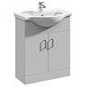 Cove Light Grey 650mm Vanity Unit Large Image