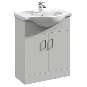 Cove Light Grey 650mm Vanity Unit Large Image