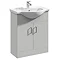 Cove Light Grey 650mm Vanity Unit Large Image