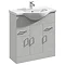 Cove Light Grey 750mm Vanity Unit Large Image