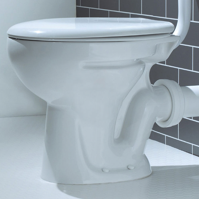 Cove Low Level Toilet incl. Lever Cistern + Seat  Profile Large Image