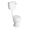 Cove Low Level Toilet incl. Lever Cistern + Seat  additional Large Image