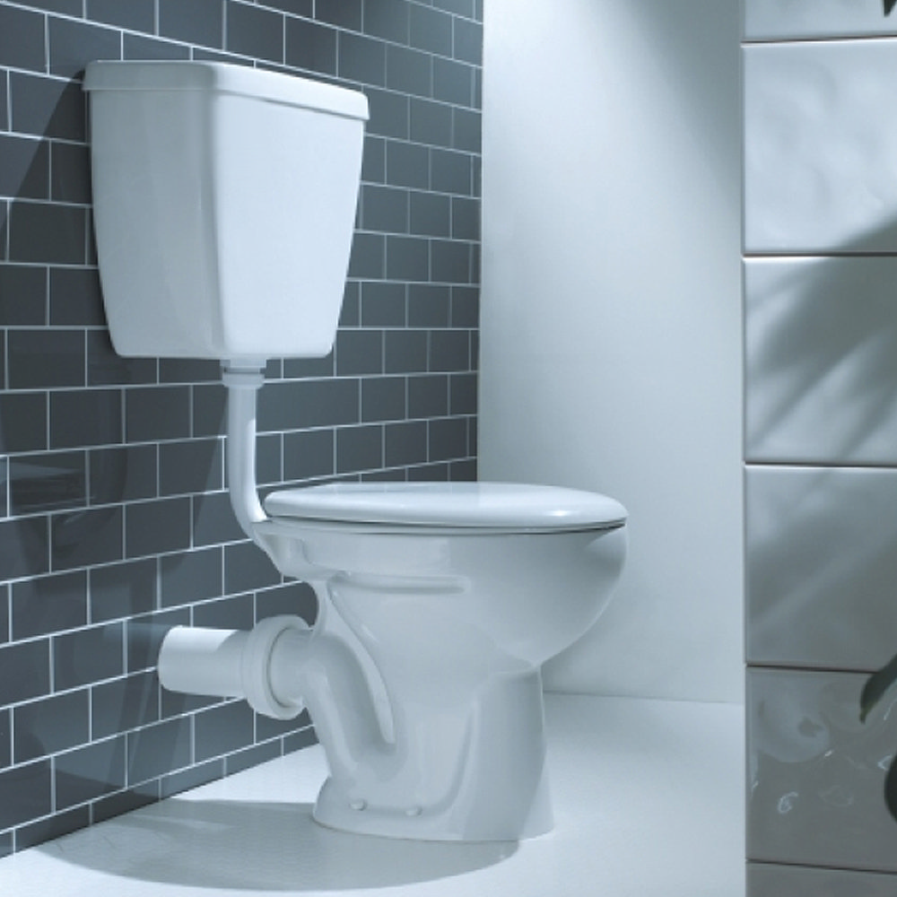 Cove Low Level Toilet incl. Push Button Cistern + Seat