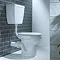 Cove Low Level Toilet incl. Push Button Cistern + Seat  Feature Large Image
