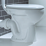 Cove Low Level Toilet incl. Push Button Cistern + Seat  Profile Large Image