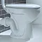 Cove Low Level Toilet incl. Push Button Cistern + Seat Profile Large Image