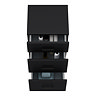 Cove Matt Black 350 x 300mm 3 Drawer Unit