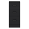 Cove Matt Black 350 x 300mm 3 Drawer Unit