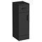 Cove Matt Black Bathroom Cupboard – 250mm Wide x 300mm Deep