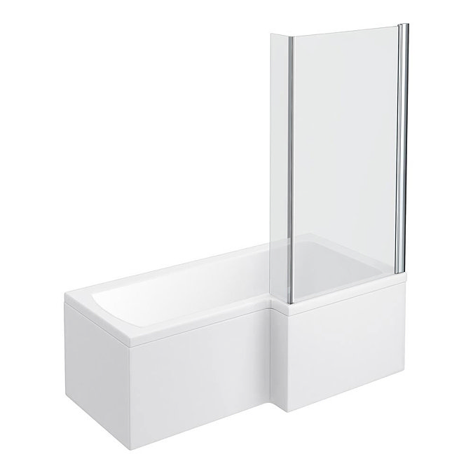 Cove Modern Shower Bath Suite  Standard Large Image