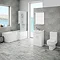 Cove Modern Shower Bath Suite Large Image