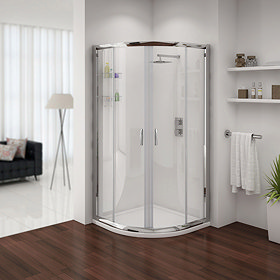 Cove Quadrant Shower Enclosure - 2 Size Options Large Image