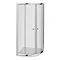 Cove 900 x 900mm Quadrant Shower Enclosure with Tray & Waste Profile Large Image