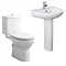 Cove Rimless 4-Piece Modern Bathroom Suite  In Bathroom Large Image