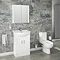 Cove Small Shower Bath Suite  Feature Large Image