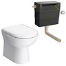 Cove Vanity Unit Cloakroom Suite + Basin Mixer Tap (W1050 x D300mm)  Standard Large Image