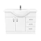 Cove White 1050mm Large Vanity Unit  additional Large Image