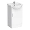 Cove White 450mm Small Vanity Unit Large Image