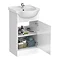 Cove White 450mm Vanity Unit (Flat Packed) Profile Large Image