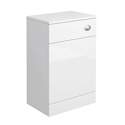 Cove Gloss White WC Unit Only - 500mm Wide x 330mm Deep