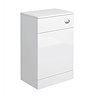 Cove Gloss White WC Unit Only - 500mm Wide x 330mm Deep