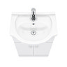 Cove White 550mm Vanity Unit (Flat Packed)  In Bathroom Large Image
