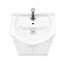 Cove White 550mm Vanity Unit (Flat Packed)  In Bathroom Large Image