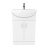 Cove White 550mm Vanity Unit (Flat Packed)  additional Large Image