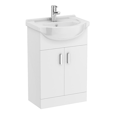 Cove White 550mm Vanity Unit