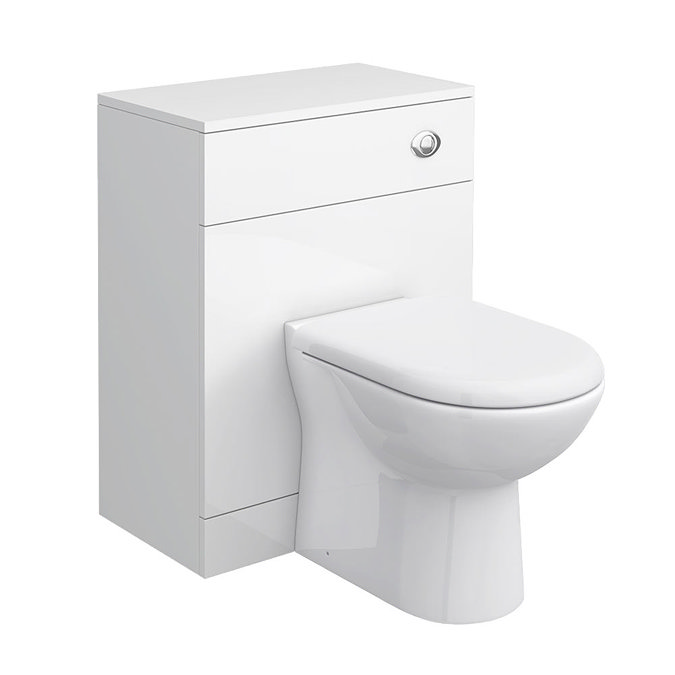 Cove White 600x330mm WC Unit Large Image