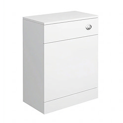 Cove Gloss White WC Unit Only - 600mm Wide x 330mm Deep
