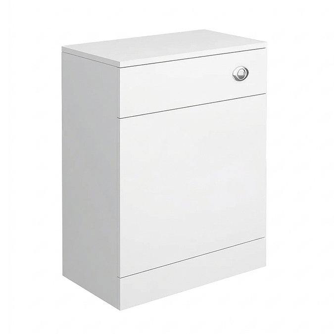 Cove Gloss White WC Unit Only - 600mm Wide x 330mm Deep