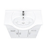 Cove White 750mm Vanity Unit  In Bathroom Large Image
