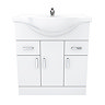 Cove White 750mm Vanity Unit  additional Large Image