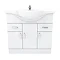 Cove White 850mm Vanity Unit  additional Large Image