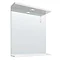 Cove White Illuminated Mirror (650mm Wide) Large Image