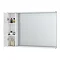 Cove White Illuminated Mirror Cabinet (1050mm Wide) Profile Large Image