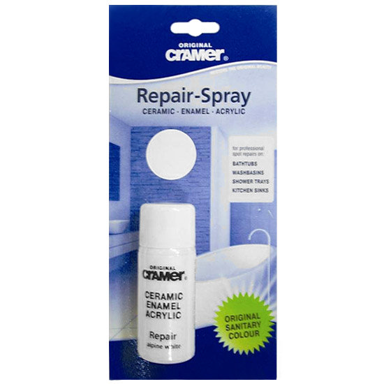 Cramer 50ml Replacement Acrylic/Enamel Spray - Alpine White - B1451 Large Image