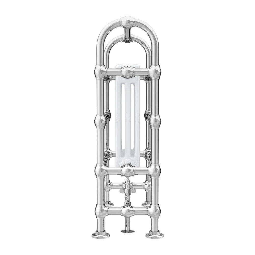 Crosby Traditional Freestanding Towel Rail Column Radiator (850 x 673mm)  Feature Large Image